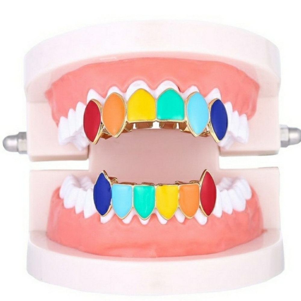 7 color teeth NWOT Never opened